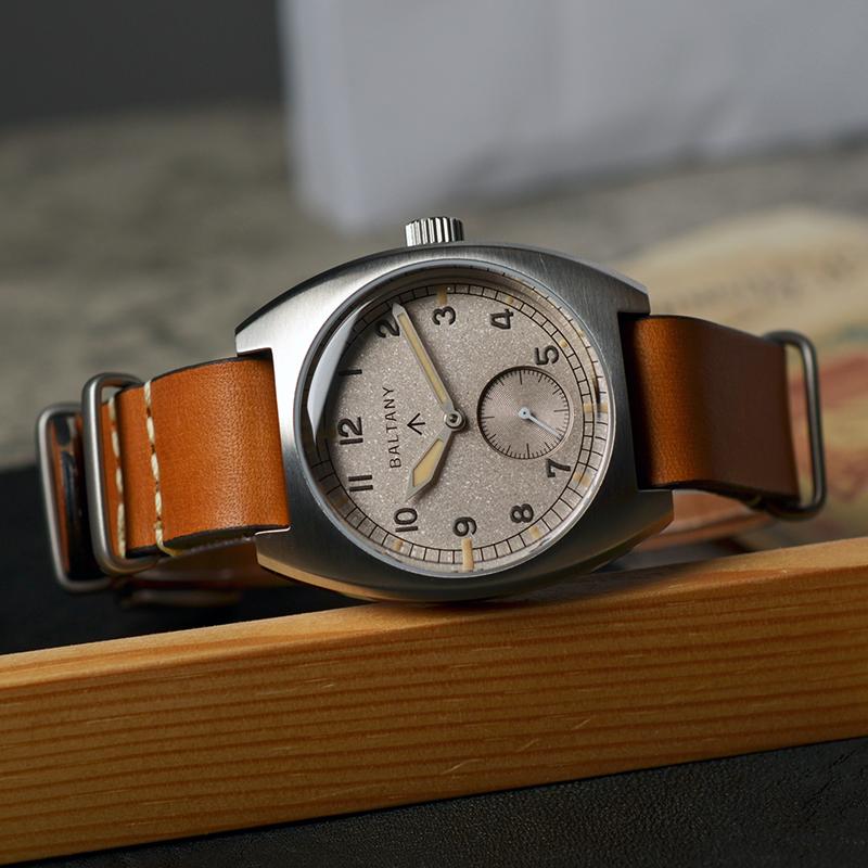BALTANY Retro Tonneau ST1701 Automatic Watch S2010